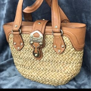 Michael Kors straw bag